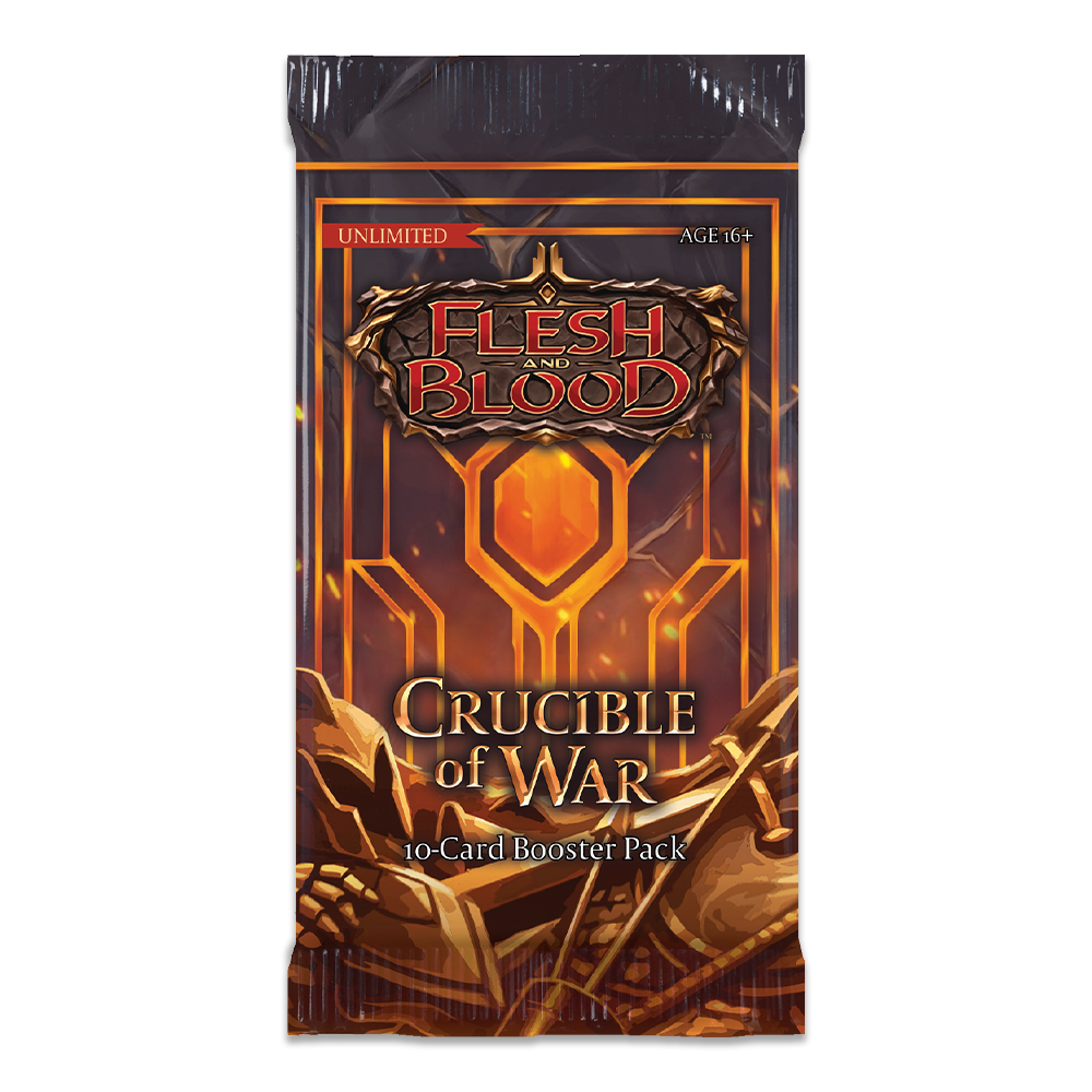Flesh and Blood: Crucible of War Booster Pack (Unlimited)