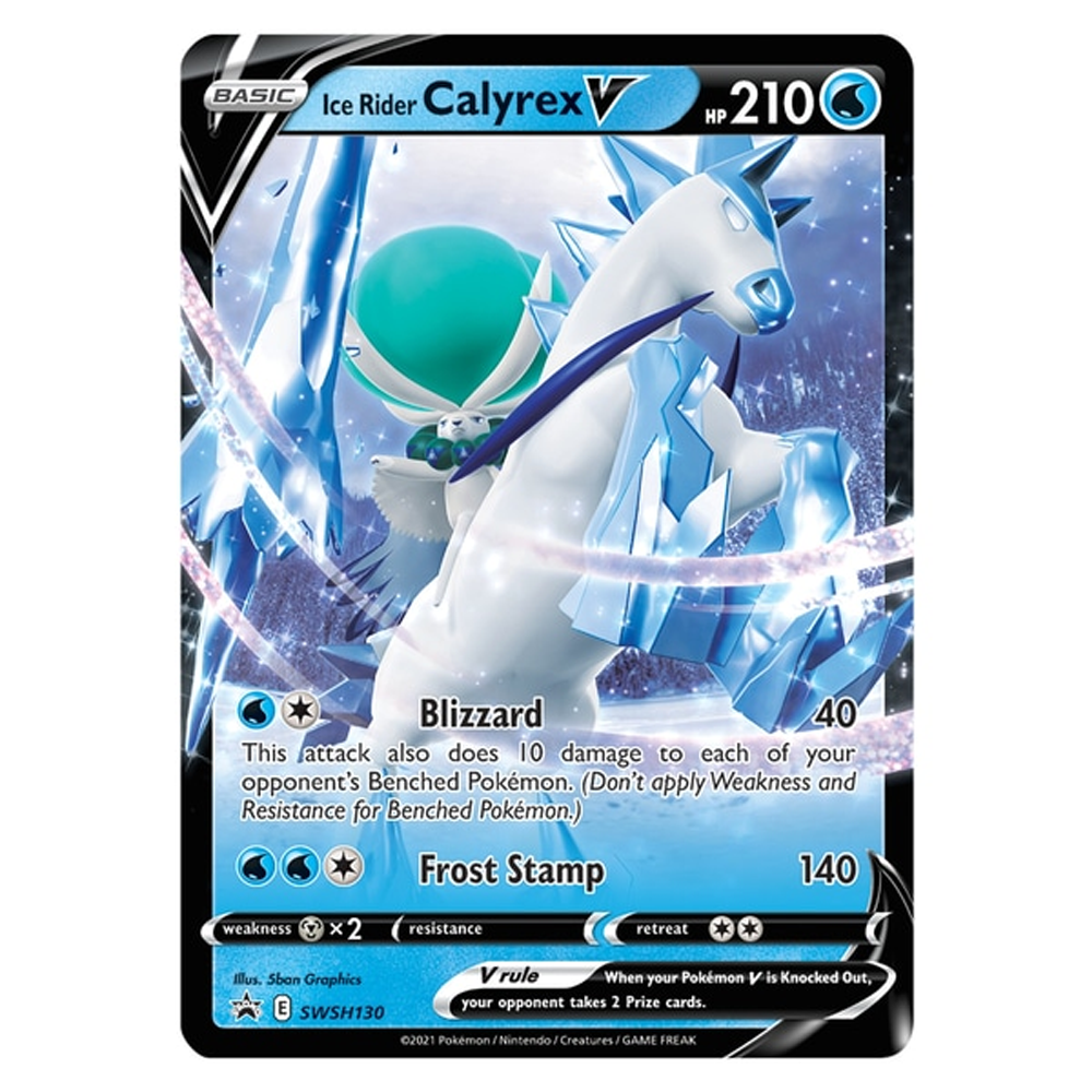 Pokémon TCG: Ice Rider Calyrex V Promo