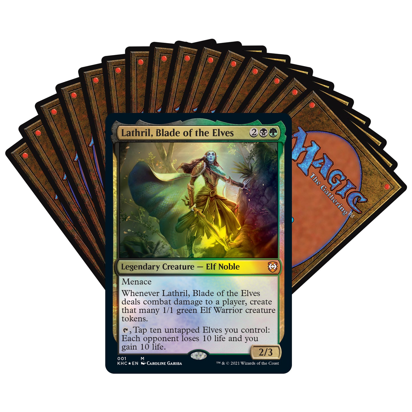 Magic: The Gathering Kaldheim Commander Deck Bundle– Elven Empire / Phantom Premonition