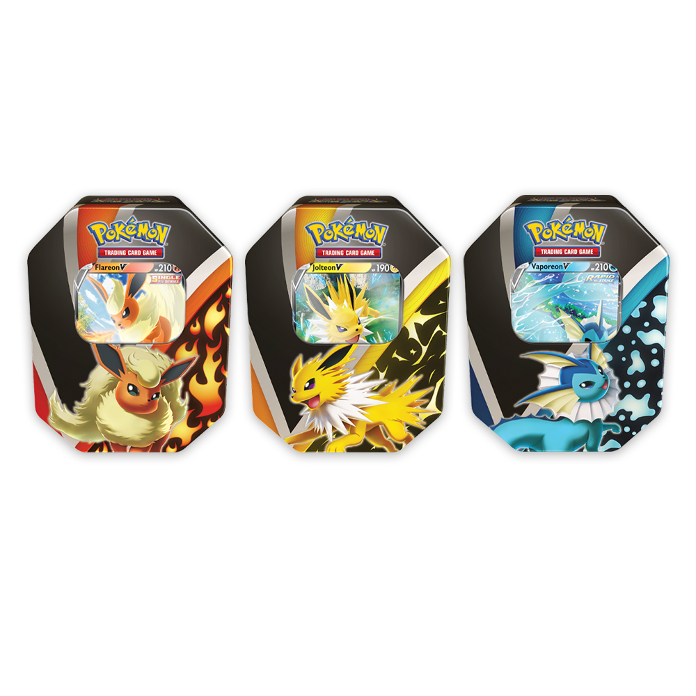 pokémon trading card game eevee evolutions tin vaporeon v Pokémon
