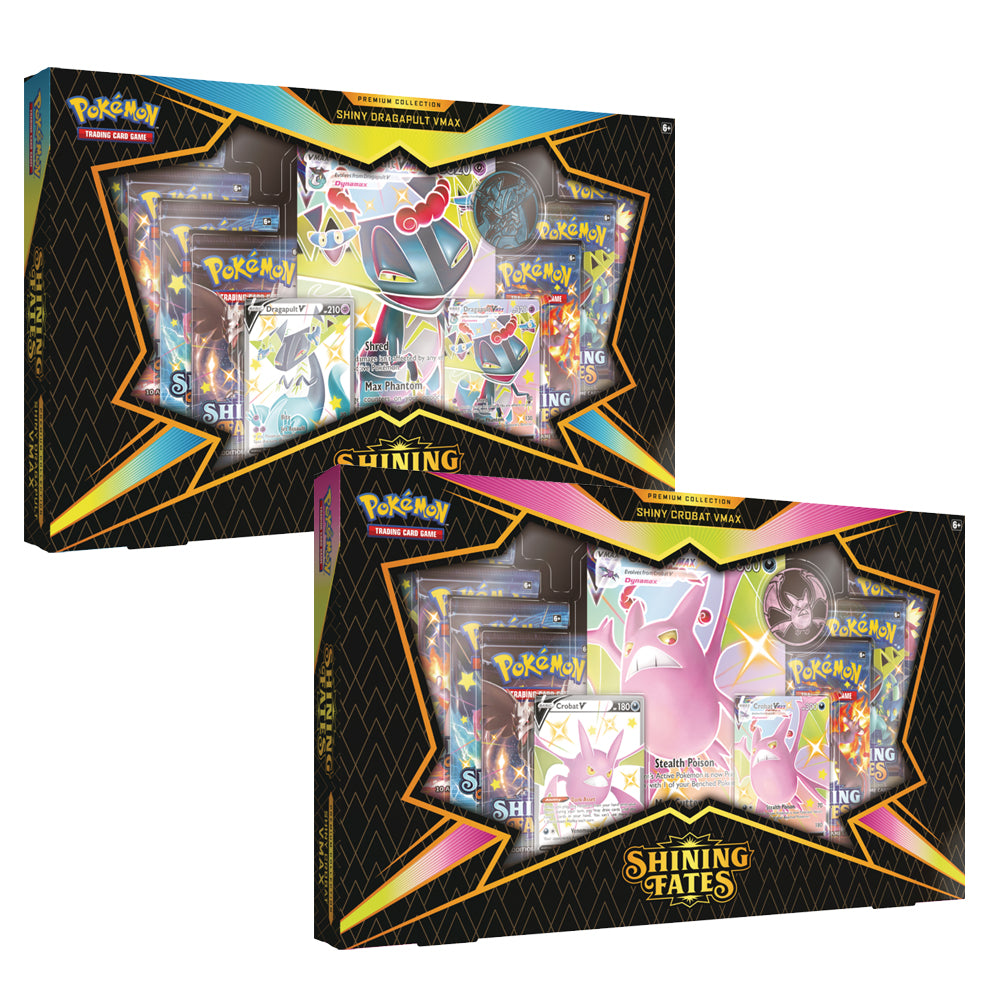 shiny vmax booster box Pokémon TCG: Shining Fates Premium Collection Shiny VMAX Bundle – Eclipse Cards