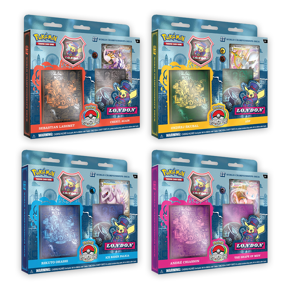 Pokmon TCG: 2022 World Championships Deck Bundle Eclipse Cards Pokmon TCG: 2022 World Championships Deck Bundle Eclipse Cards