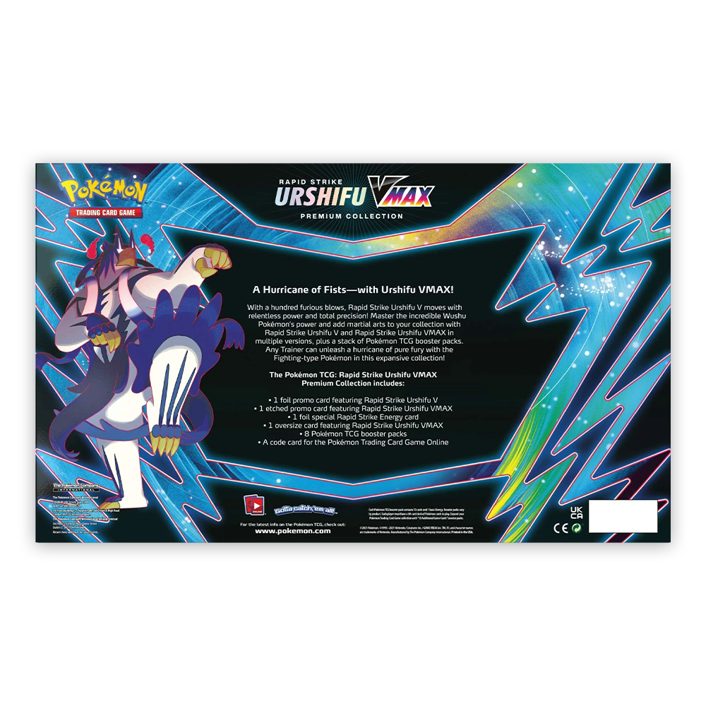 Pokémon TCG: Rapid Strike Urshifu VMAX Premium Collection