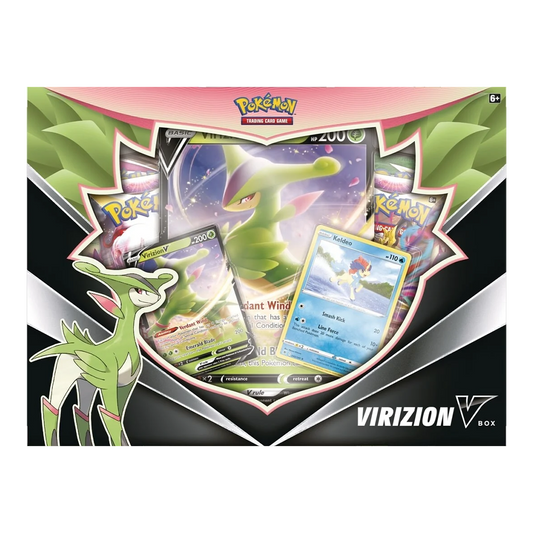 Pokémon TCG: Virizion V Collection Box Front