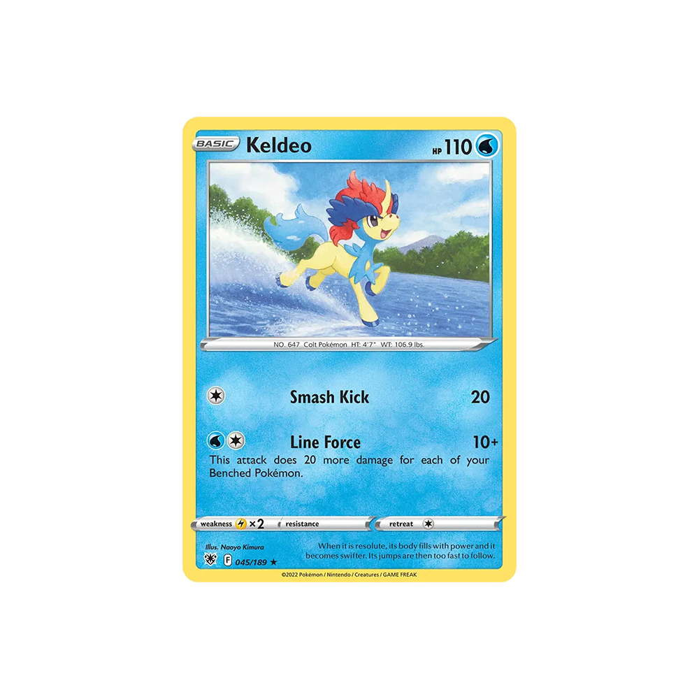 Pokémon TCG: Virizion V Collection Box Keldeo Promo