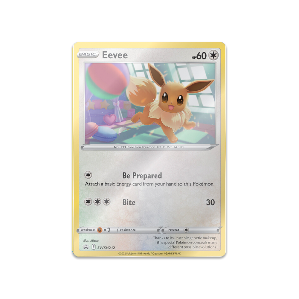 Pokémon TCG: Sword & Shield – Astral Radiance 3-Pack Booster Display - Eevee Promo