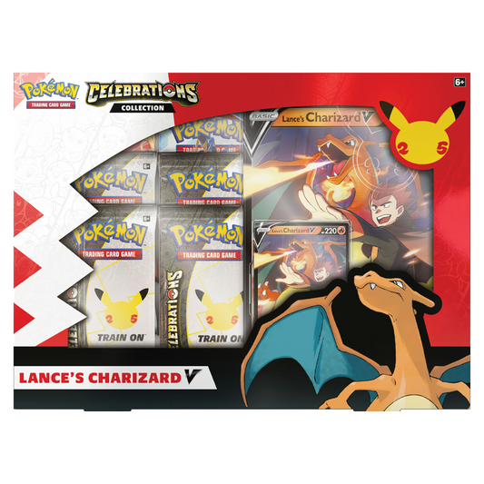 Pokémon TCG: Celebrations Collection—Lance’s Charizard V front