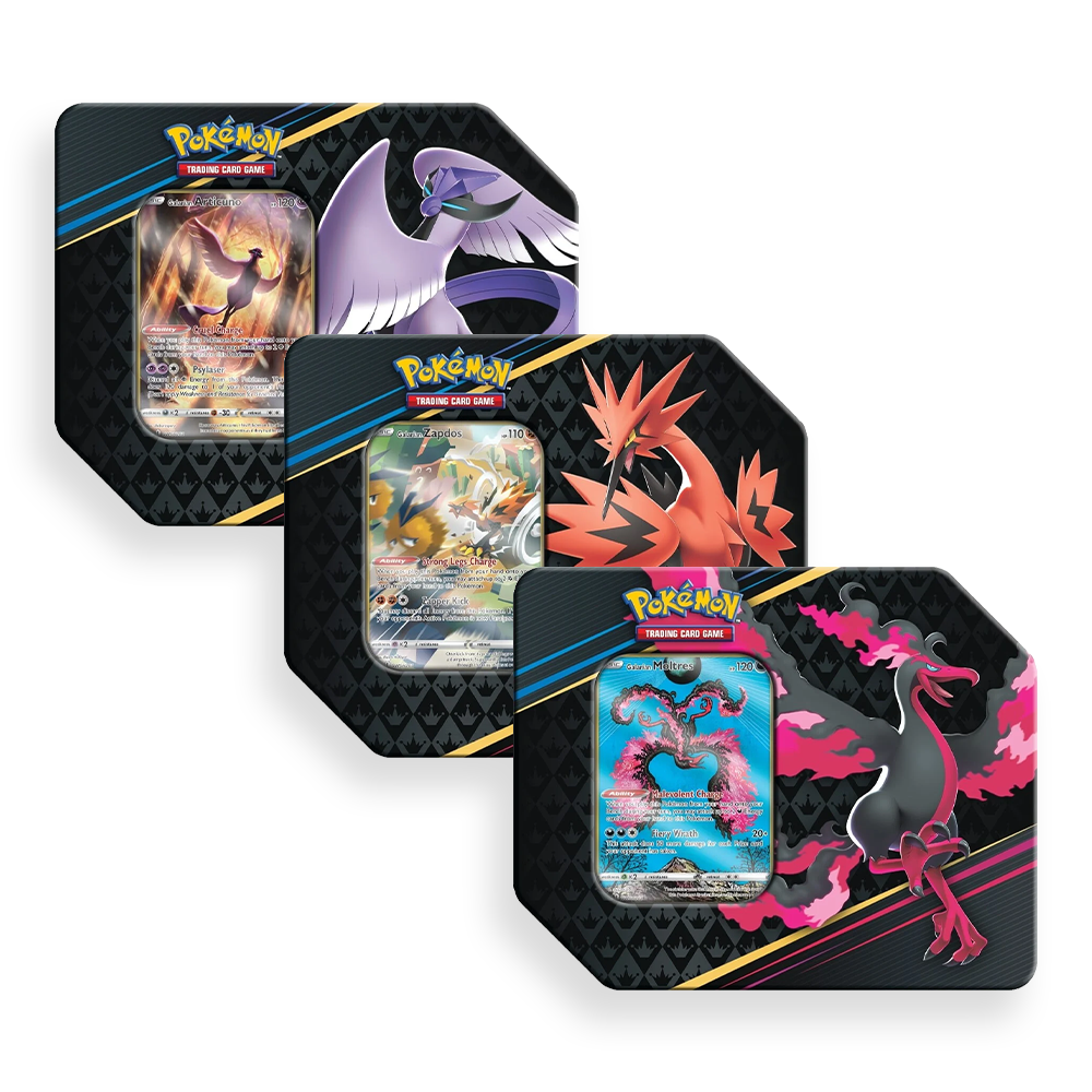 Pokémon TCG: Crown Zenith Special Art 7” Tins – Set of 3