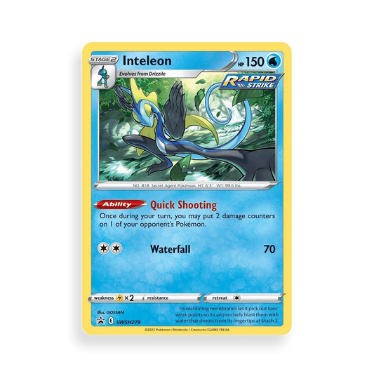 Pokémon TCG: Crown Zenith Pin Collection – Inteleon Promo