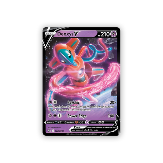 Pokémon TCG: Deoxys VMAX & VSTAR Battle Box - Deoxys V Promo