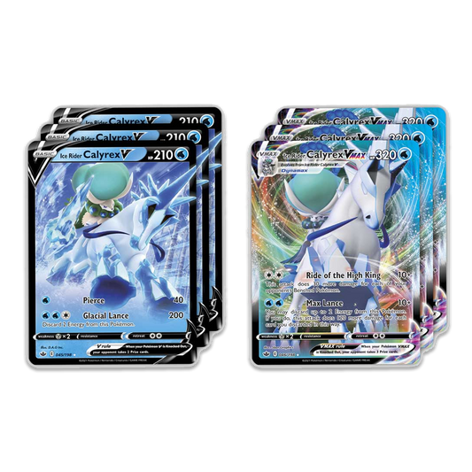 Pokémon TCG: Ice Rider Calyrex VMAX League Battle Deck Promos
