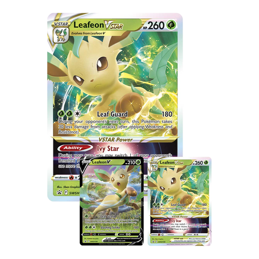 Pokémon TCG: Leafeon VSTAR Special Collection Promos