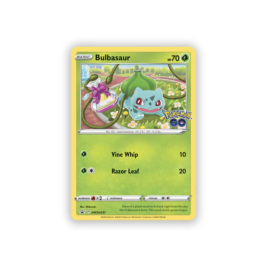 Pokémon TCG: Pokémon GO Pin Collection – Bulbasaur Promo