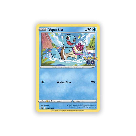 Pokémon TCG: Pokémon GO Pin Collection – Squirtle Promo