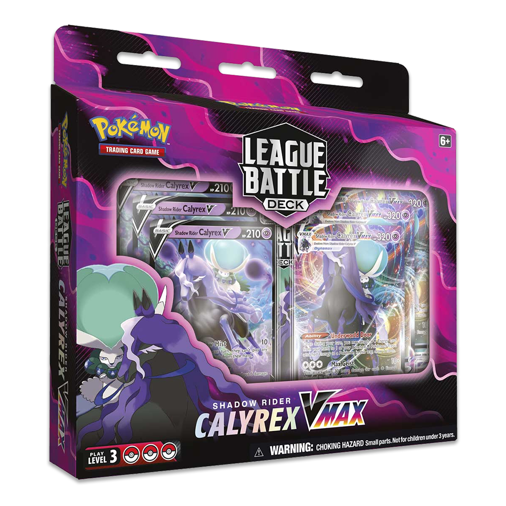Pokmon TCG: Shadow Rider Calyrex VMAX League Battle Deck Eclipse Cards Pokmon TCG: Shadow Rider Calyrex VMAX League Battle Deck Eclipse Cards
