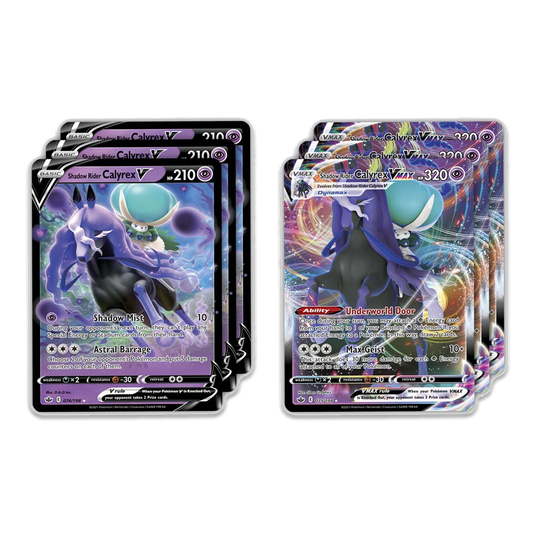 Pokémon TCG: Shadow Rider Calyrex VMAX League Battle Deck Promos