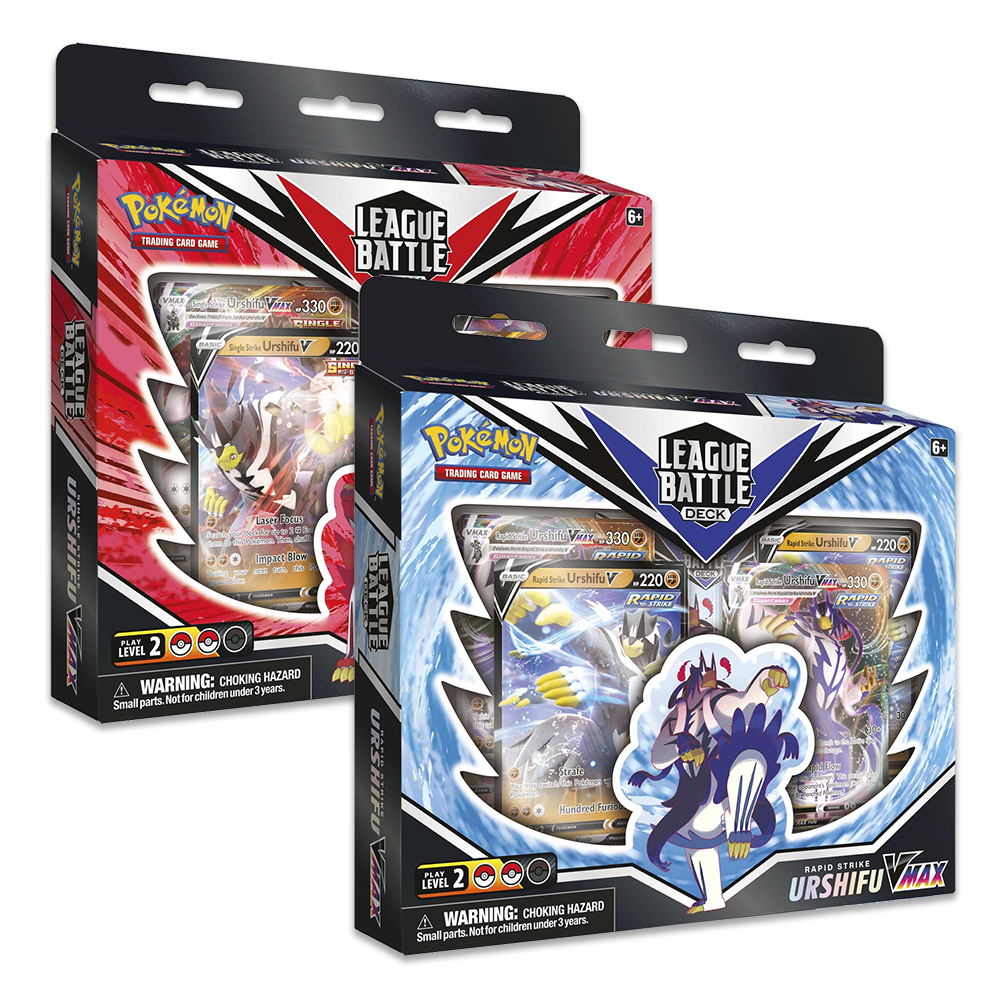 Pokmon TCG: Single Strike & Rapid Strike Urshifu VMAX League Battle D Eclipse Cards Pokmon TCG: Single Strike & Rapid Strike Urshifu VMAX League Battle D Eclipse Cards
