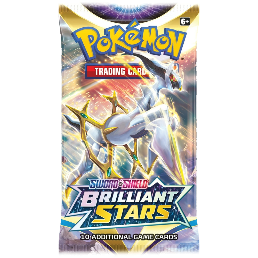 Pokémon TCG: Sword & Shield - Brilliant Stars Booster Pack (LIVE BREAK)