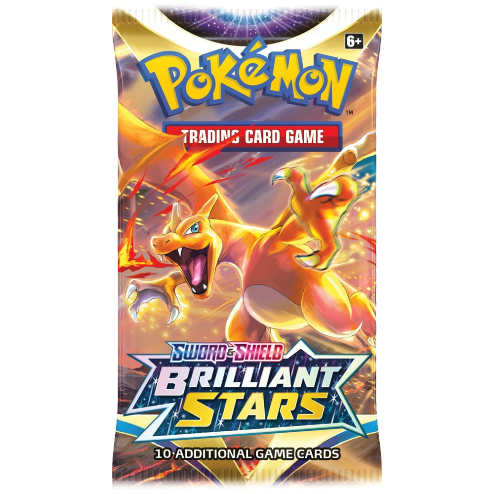 Pokémon TCG: Sword & Shield – Brilliant Stars Booster Pack - Charizard
