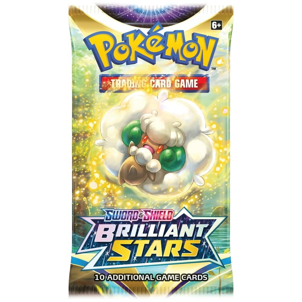 Pokémon TCG: Sword & Shield – Brilliant Stars Booster Pack - Whimsicott