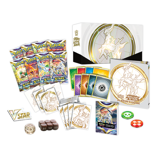 Pokémon TCG: Sword & Shield – Brilliant Stars Elite Trainer Box Contents
