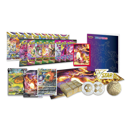 Pokémon TCG: Sword & Shield Ultra-Premium Collection—Charizard Components