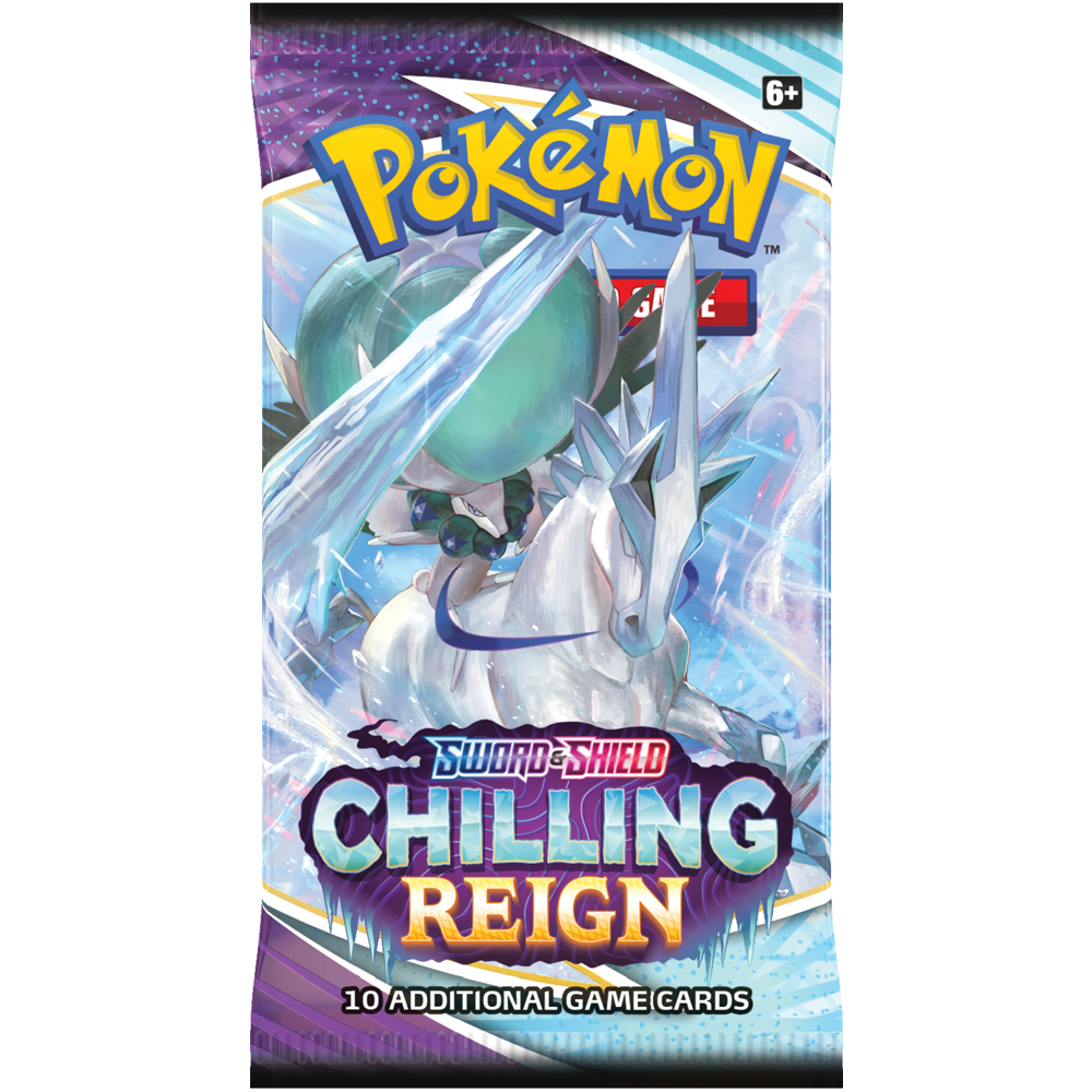 Pokémon TCG: Sword & Shield – Chilling Reign Booster Pack Ice Rider Calyrex