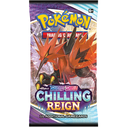 Pokémon TCG: Sword & Shield – Chilling Reign Booster Pack (LIVE BREAK)