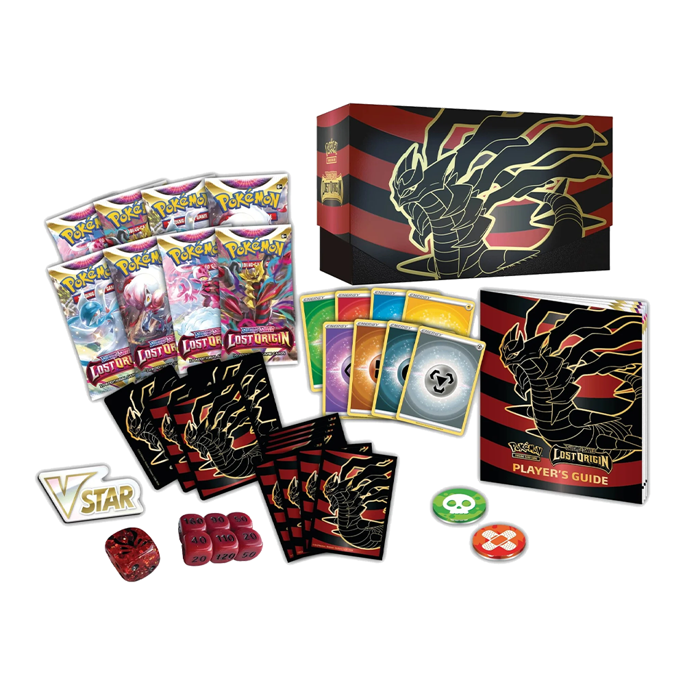 Pokémon TCG: Sword & Shield – Lost Origin Elite Trainer Box Contents