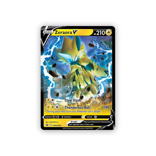 Pokémon TCG: Zeraora VMAX & VSTAR Battle Box - Zeraora V Promo