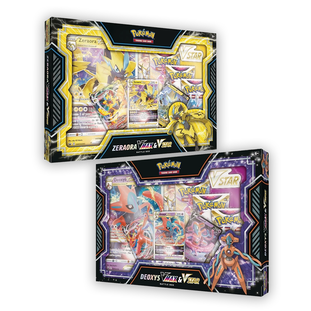 Pokmon TCG: Deoxys/Zeraora VMAX & VSTAR Battle Box bundle Eclipse Cards Pokmon TCG: Deoxys/Zeraora VMAX & VSTAR Battle Box bundle Eclipse Cards