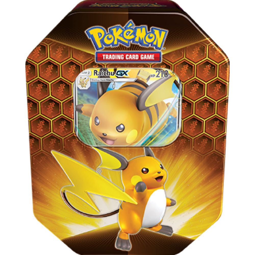 Pokémon TCG: Hidden Fates Tins Raichu-GX