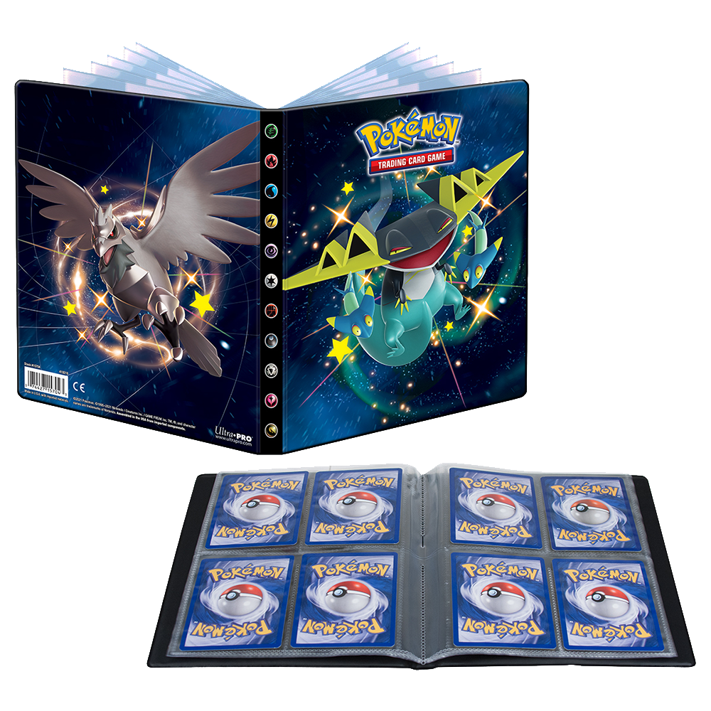 Ultra PRO – Pokémon Shining Fates (SWSH 4.5) 4-Pocket Portfolio Open