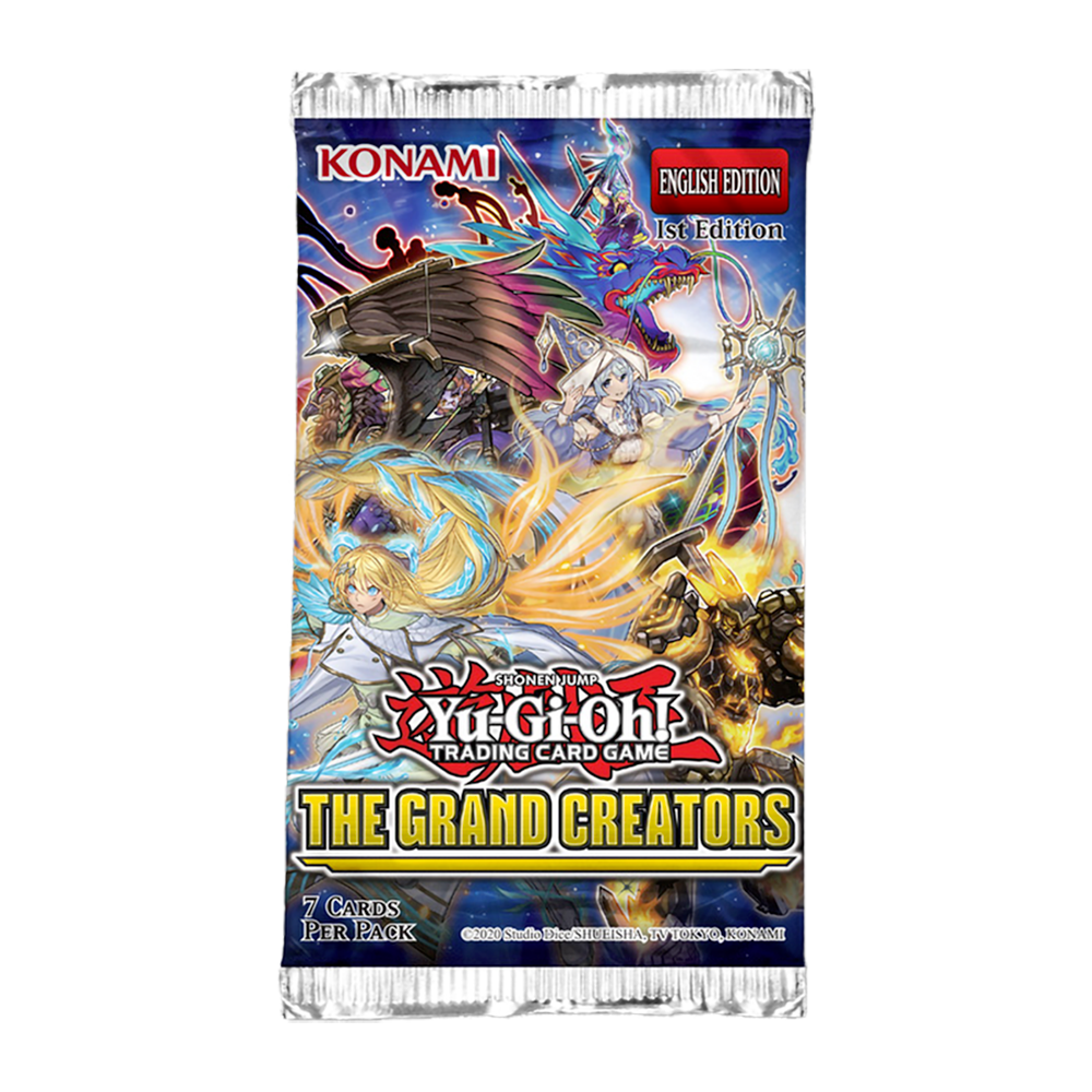 Yu-Gi-Oh! TCG: The Grand Creators Booster Pack (1st Edition)