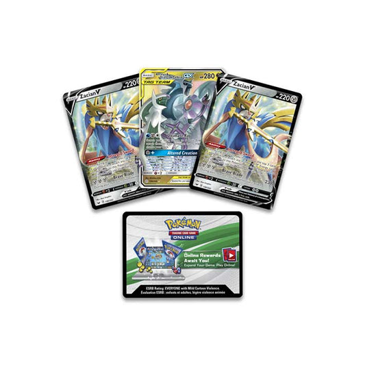 Pokemon TCG: Zacian V League Battle Deck Promo ZAcian V Arcesus & Dialga & Palkia-GX