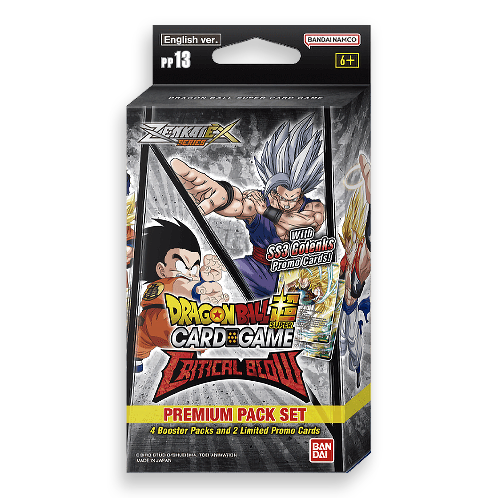 Dragon Ball Super CG Zenkai Ex Series Set 05 Critical Blow Premium Pack [PP13]