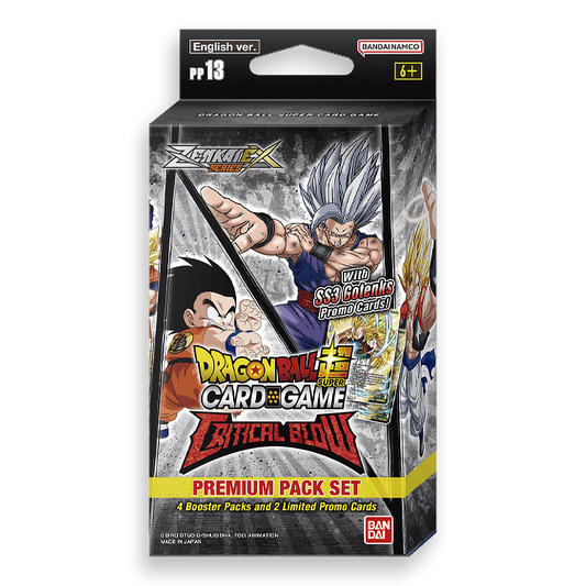 Dragon Ball Super CG Zenkai Ex Series Set 05 Critical Blow Premium Pack [PP13]