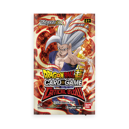 Dragon Ball Super CG Zenkai Ex Series Set 05 Critical Blow [B22] Booster Pack