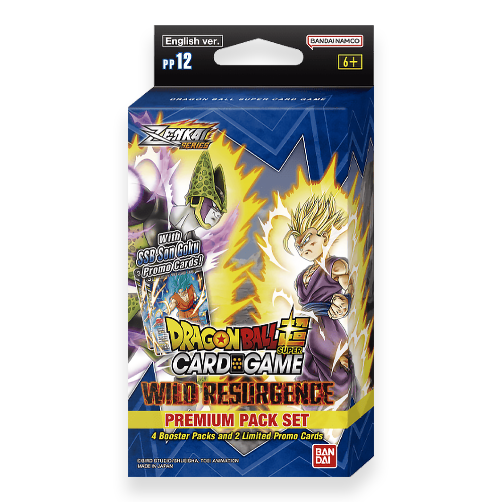 Dragon Ball Super CG Zenkai Series Set 04 Wild Resurgence Premium Pack [PP12]