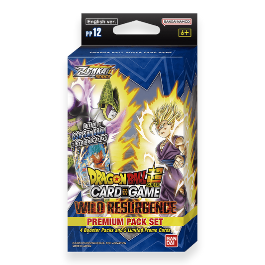 Dragon Ball Super CG Zenkai Series Set 04 Wild Resurgence Premium Pack [PP12]