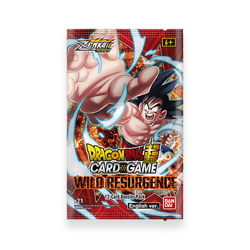 Dragon Ball Super CG Zenkai Series Set 04 Wild Resurgence [B21] Booster Pack