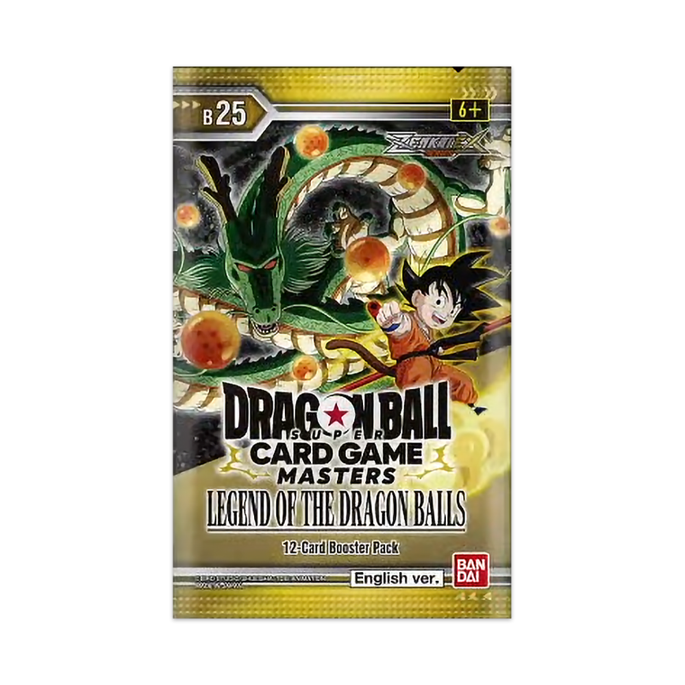 Dragon Ball Super CG Masters: Legend of the Dragon Balls [B25] Booster Pack - Zenkai Ex Series Set 08