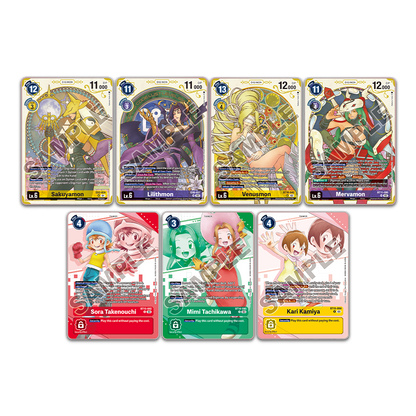 Digimon Card Game: Premium Heroines Set (PB18) Promos 1