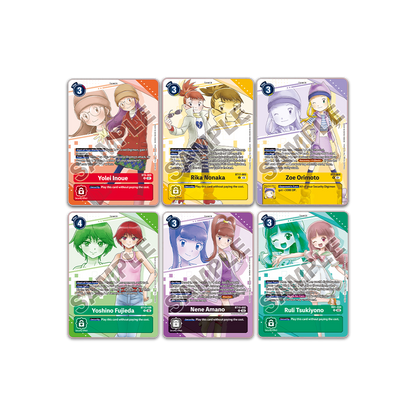 Digimon Card Game: Premium Heroines Set (PB18) Promos 2