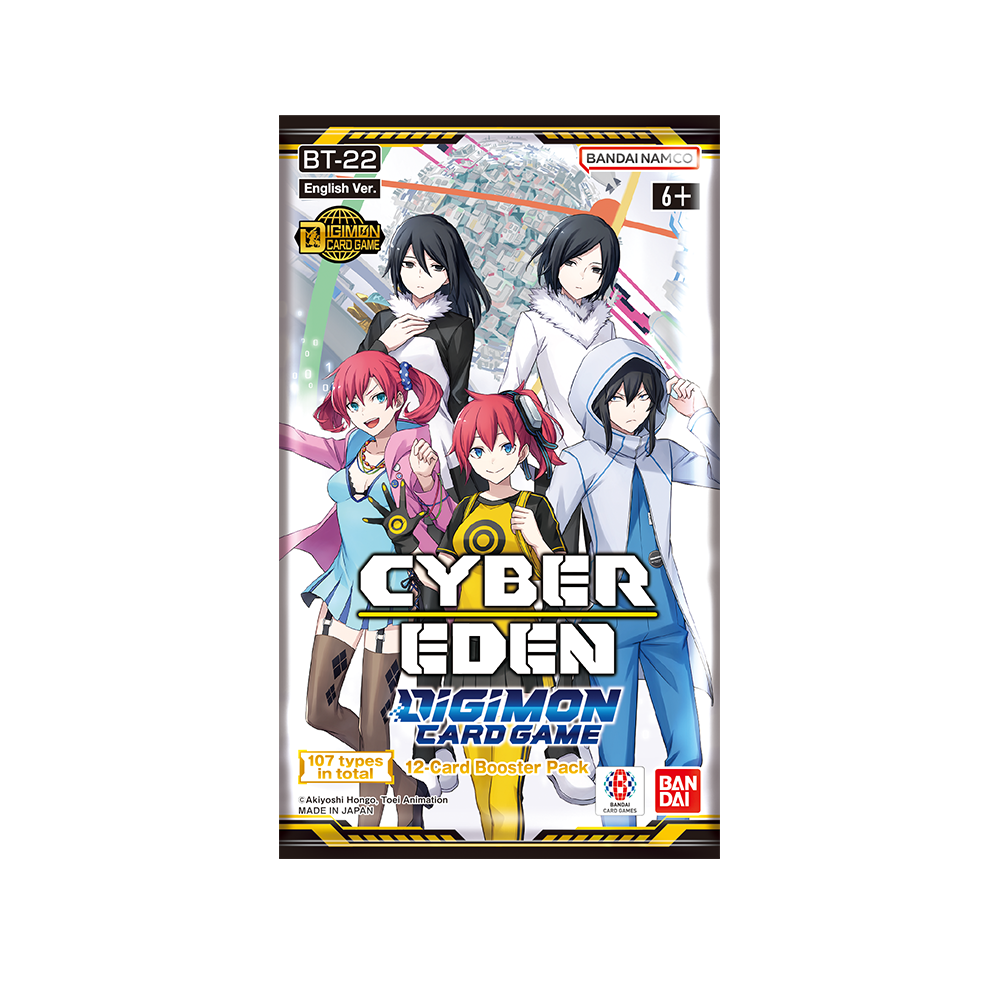 Digimon Card Game: Cyber Eden Booster Pack [BT22]