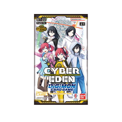 Digimon Card Game: Cyber Eden Booster Pack [BT22]