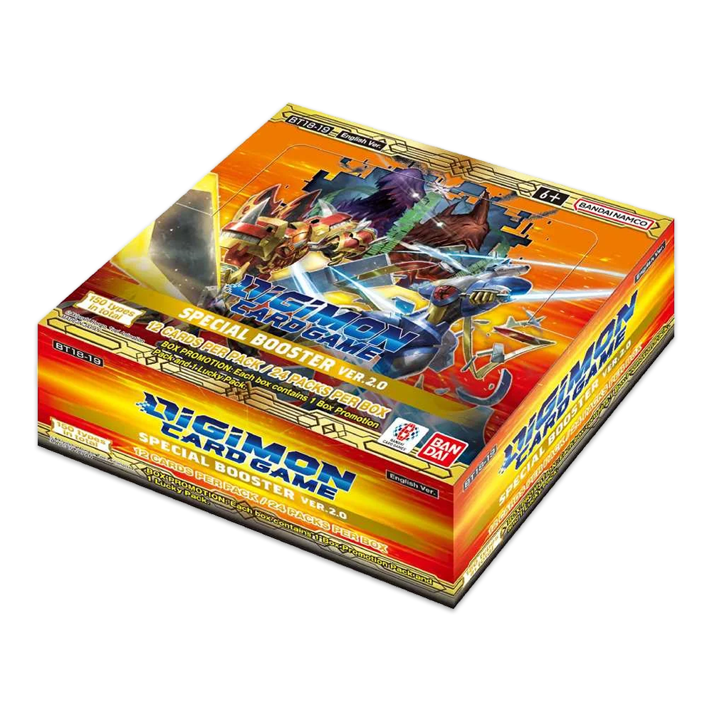 Digimon Card Game: Special Ver.2.0 Booster Box [BT18-BT19]