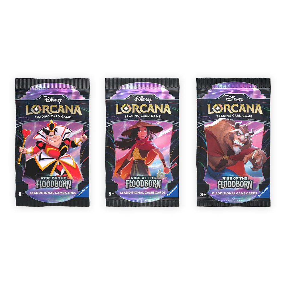 Disney Lorcana: The Rise of the Floodborn Booster Packs