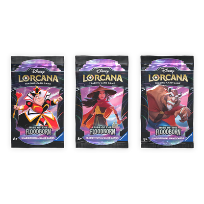 Disney Lorcana: The Rise of the Floodborn Booster Packs