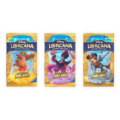 Disney Lorcana: Into the Inklands Booster Packs